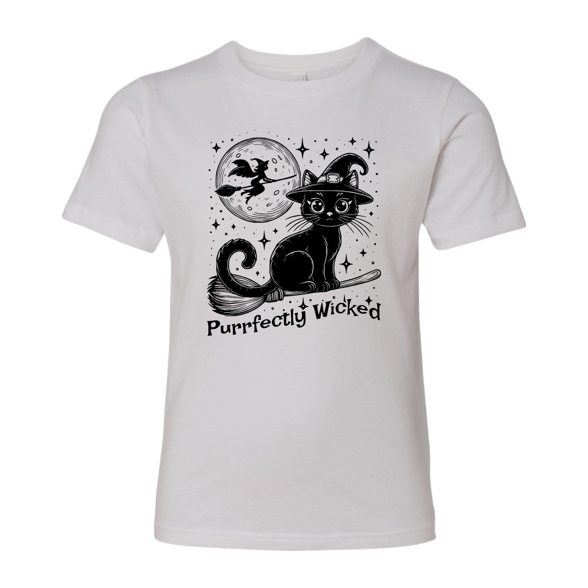 Youth T Shirt - Purrfectly Wicked