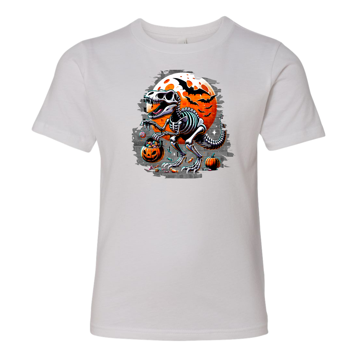 Youth T Shirt - T-Rex and Treats