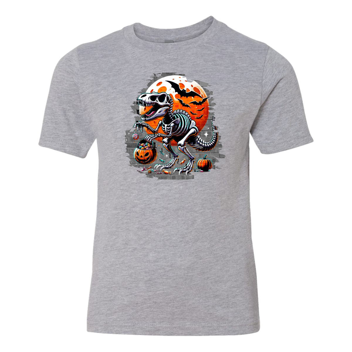 Youth T Shirt - T-Rex and Treats